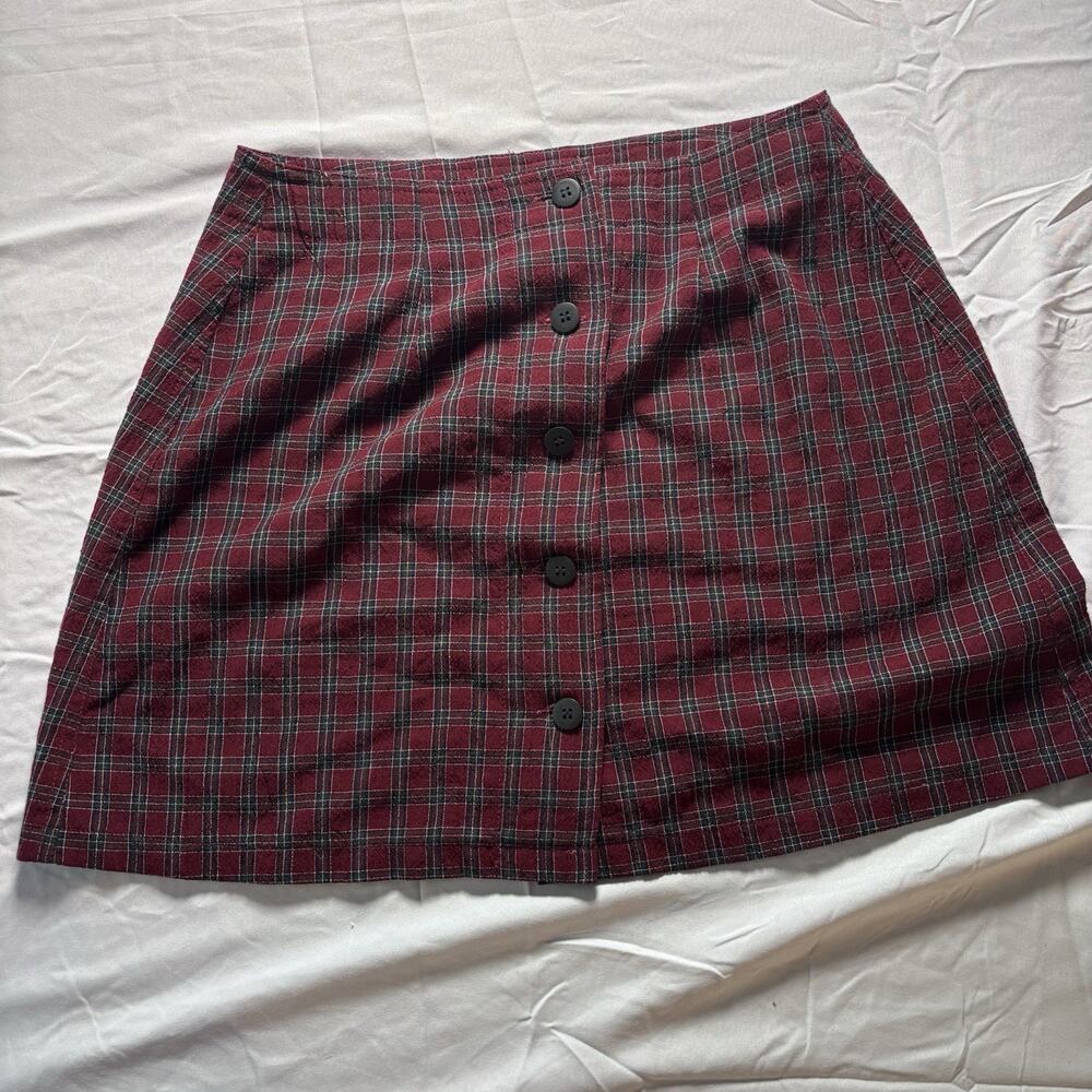 Vintage‎ 90s Y2K Clueless Plaid Mini skirt Aero Size 6